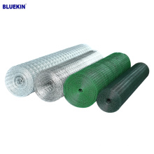 cheapest price 1''x1''Galvanized welded wire mesh hot dip wire PVC coated wire mesh